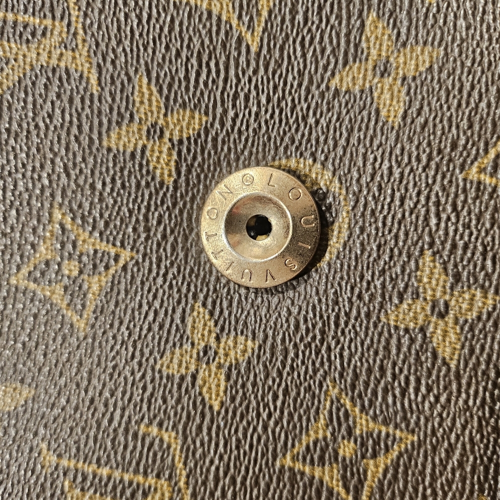 Louis Vuitton Brown and Tan Monogram Bag - Picture 4 of 12